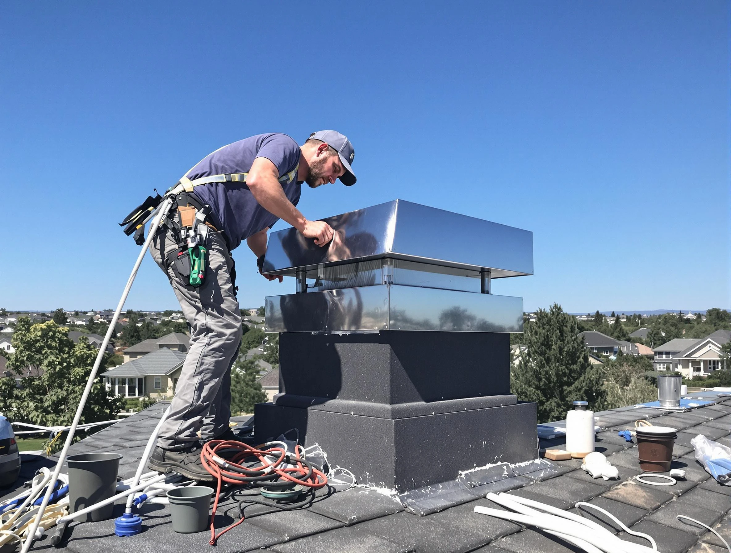 Chimney Cap Services service in Manchester, NJ